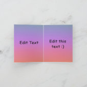 ‘Happy birthday’ panda verjaardags Karte (Innenseite)