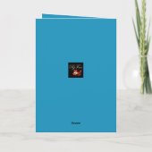 Happy Birthday Papa Chic Skriptnamen Geburtstag Karte (Rückseite)