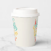 Happy Birthday Paper Cups Pappbecher (Links)