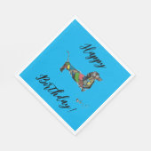 Happy Birthday Paper Napkin Serviette (Ecke)