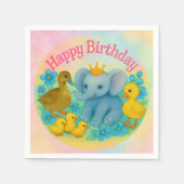 Happy Birthday Paper Napkins - Children Serviette (Vorderseite)