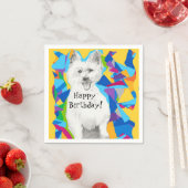 Happy Birthday Paper Napkins Serviette (Beispiel)