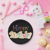Happy Birthday Paper Plate Pappteller (Party)