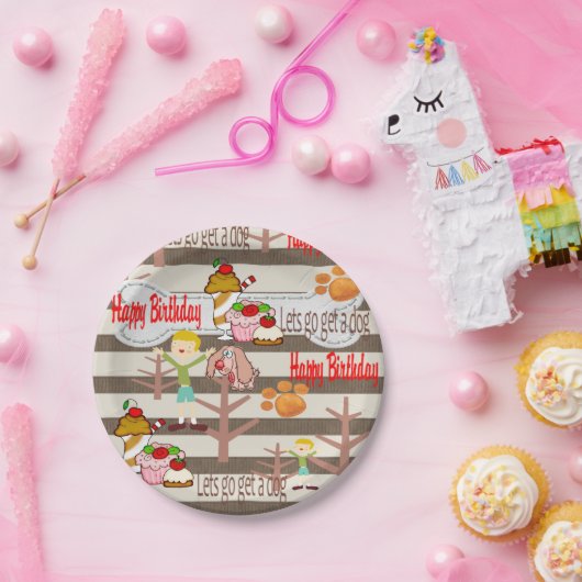 Happy Birthday Paper Teller wünschen sich einen Hu (Party)
