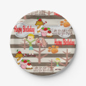 Happy Birthday Paper Teller wünschen sich einen Hu (Vorderseite)