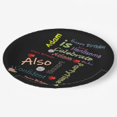 Happy Birthday Paper Tellers Adam Pappteller (Schrägansicht)