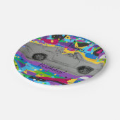 Happy Birthday Paper Tellers Pappteller (Schrägansicht)