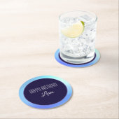 "Happy Birthday" Paper Untersetzer (Vor Ort)