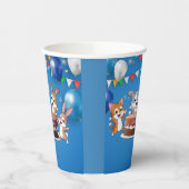 Happy Birthday Pappbecher (Links)