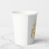 Happy Birthday Pappbecher (Rechts)