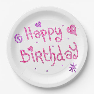 Happy Birthday Pappteller