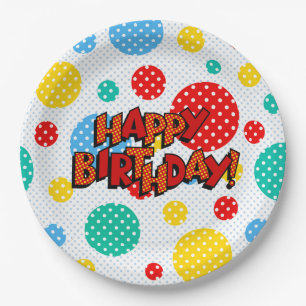 Happy Birthday Pappteller