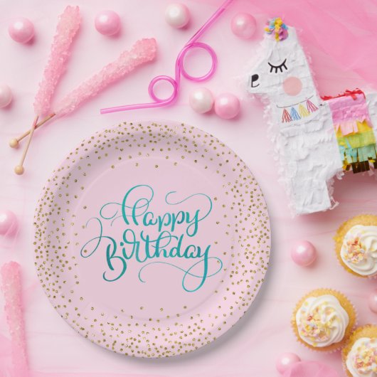 Happy Birthday Pappteller (Party)