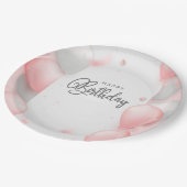 Happy Birthday Pappteller (Schrägansicht)