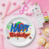 Happy Birthday Pappteller (Party)