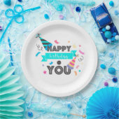 Happy Birthday Pappteller (Party)