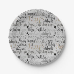 Happy Birthday Pappteller