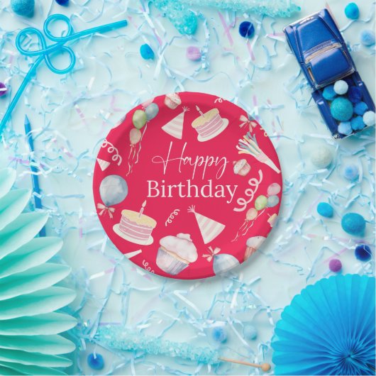 Happy Birthday Pappteller (Party)