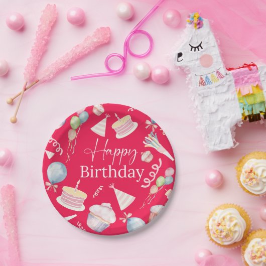 Happy Birthday Pappteller (Party)