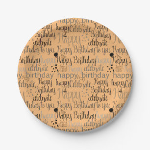 Happy Birthday Pappteller