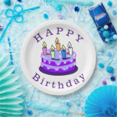 Happy Birthday Pappteller (Party)