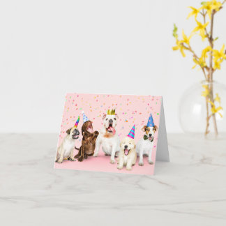 Happy Birthday Party Animal Karte