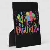 Happy Birthday Party Balloons Fotoplatte (Seite)