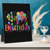 Happy Birthday Party Balloons Fotoplatte (Seite)