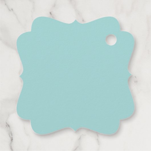 Happy Birthday Party Balloons Hats Pattern Geschenkanhänger (Rückseite)