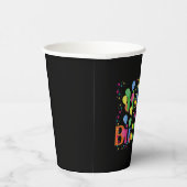 Happy Birthday Party Balloons Pappbecher (Rechts)