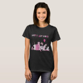 Happy Birthday Party Cat T - Shirt (Vorne ganz)