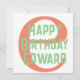 Happy Birthday Party Einladen Vorlage Karte