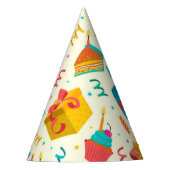 Happy Birthday Party Hat Partyhütchen (Vorderseite)