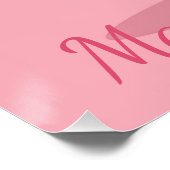 Happy Birthday Party Ice-Creme Kawaii Cartoon Poster (Ecke)