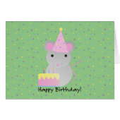 Happy Birthday Party Mouse (Vorderseite (Horizontal))