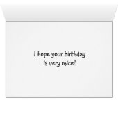 Happy Birthday Party Mouse (Innenansicht Horizontal (Unten))