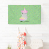 Happy Birthday Party Mouse Banner (Insitu)