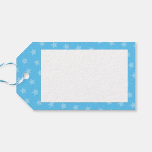 Happy Birthday Party Ostrich Tancing Cartoon Geschenkanhänger (Rückseite Horizontal)