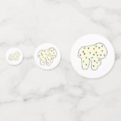 Happy Birthday Party Pink Circus Tier Cracker Konfetti (Rückseiten)