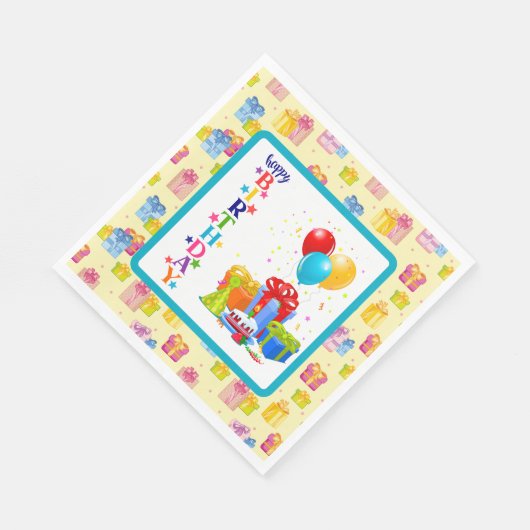 Happy Birthday Party Serviette (Ecke)