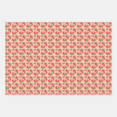 Happy Birthday Party Strawberry Fruchtsommer Geschenkpapier Set (Vorderseite 3)