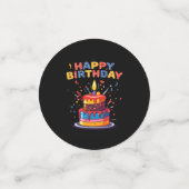 Happy Birthday Party Thema Liefert Table Confetti Konfetti (Klein Vorderseite)