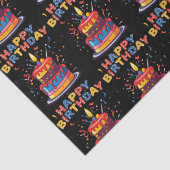 Happy Birthday Party Themes liefert Tissue Paper Seidenpapier (Detail)
