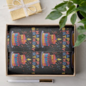 Happy Birthday Party Themes liefert Tissue Paper Seidenpapier (Geschenk)