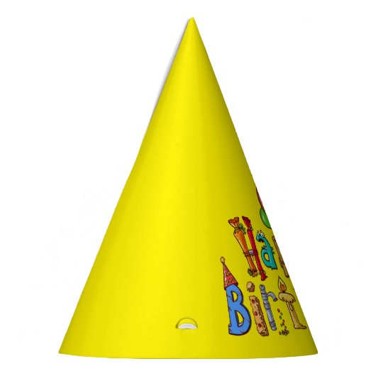 Happy Birthday Partyhütchen (Links)