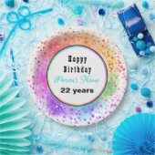 Happy Birthday Pastel Paper Tellers - HAMbyWG Pappteller (Party)