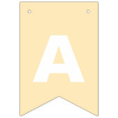 Happy Birthday Pastel Rainbow BUNTING FLAS Wimpelkette (Dritte Fahne)