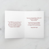 Happy Birthday PASTOR - BF Card Karte (Innenseite)