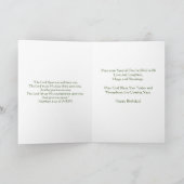 Happy Birthday PASTOR's Ehefrau - AB Karte (Innenseite)