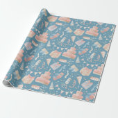 Happy Birthday Pattern Geschenkpapier (Ungerollt)
